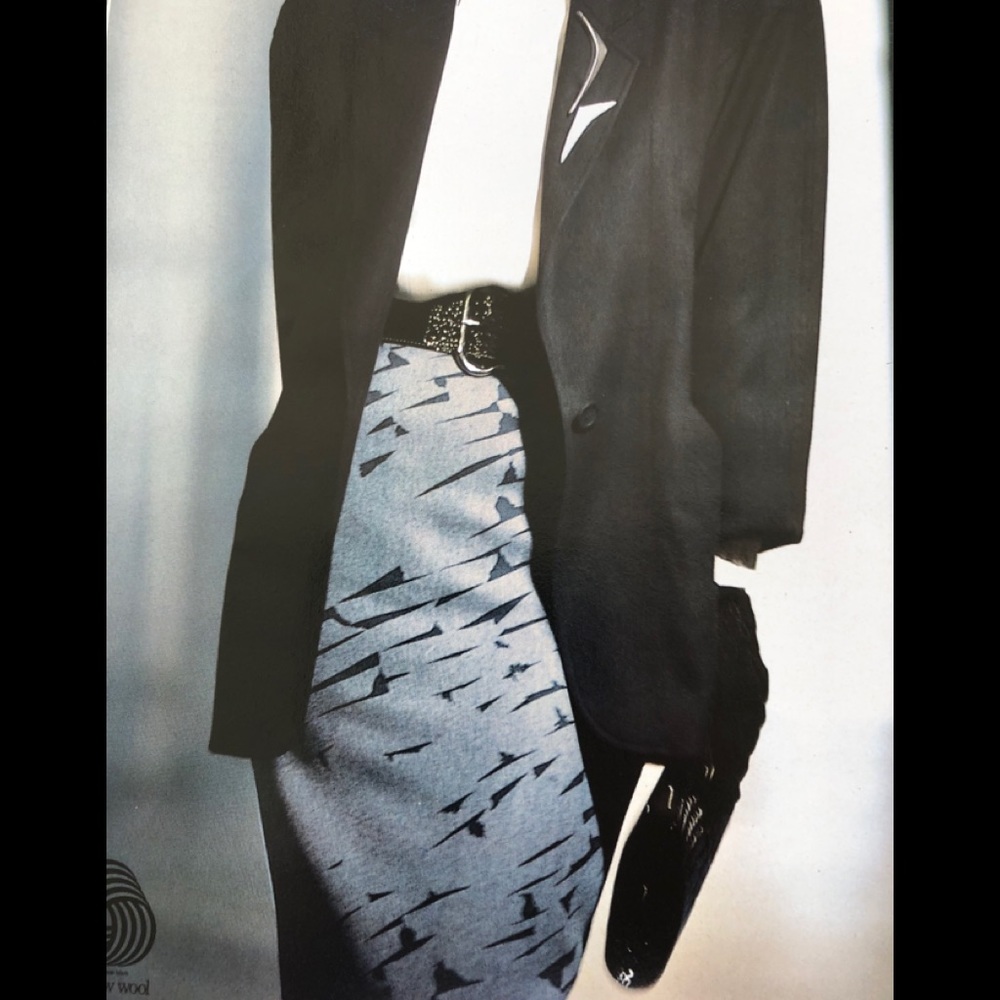 Escada by Margaretha Ley Vintage Midi Skirt